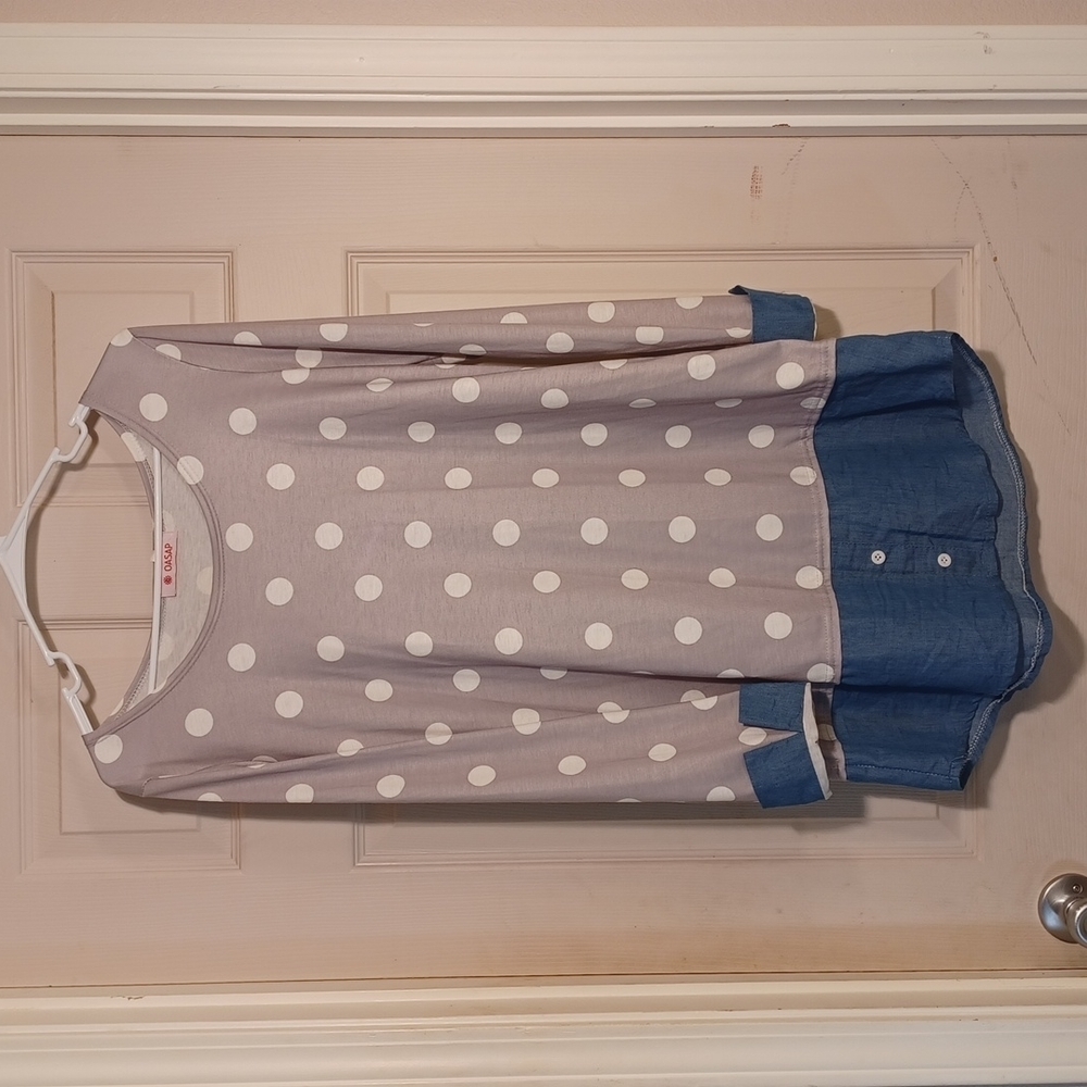 Oasap XL DRESS LONG SLEEVE